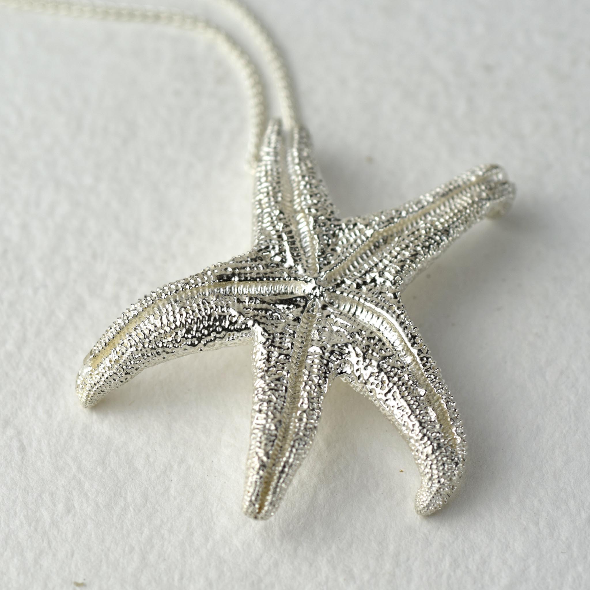 Starfish pendant hot sale sterling silver