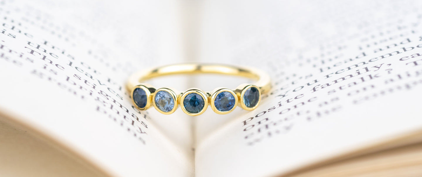 Organic Silver Circle Ring – Alison Moore Designs
