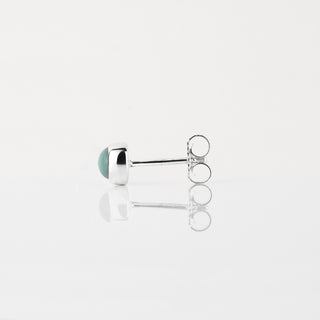 Aquamarine Sterling Silver Gemstone Studs