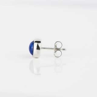 Lapis Lazuli Sterling Silver Gemstone Studs