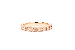 Rose Gold Vine Leaf Ring