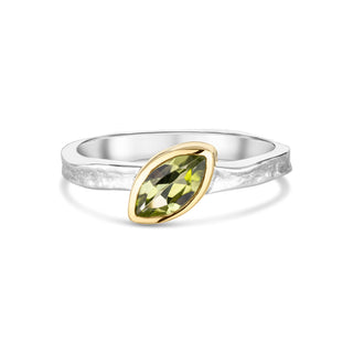 Josephine - Marquise Peridot Storybook Ring