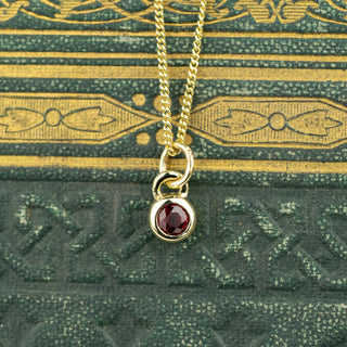 Andromeda Ruby Gold Pendant