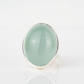 No. 773 - One Of A Kind Aquamarine Storybook Ring - Size M 1/2