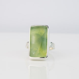 No. 528 - Prehnite One Of A Kind Ring - Size U