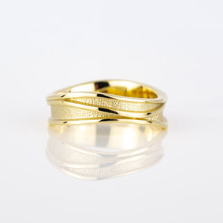 Dark Skies Gold Ring