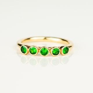 Tsavorite Forever Ring