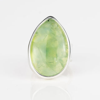 No. 624 - Prehnite One Of A Kind Ring - Size S 1/2