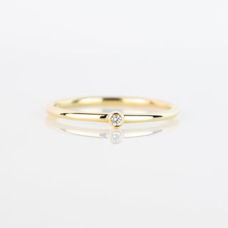 Andromeda Single Birthstone Stacking Ring