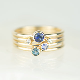 Create Your Own Andromeda Stacking Ring Set - 9ct Gold