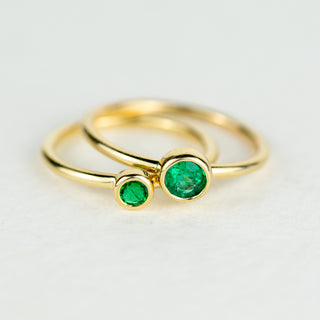 Create Your Own - Andromeda 4mm Gemstone Stacker Ring