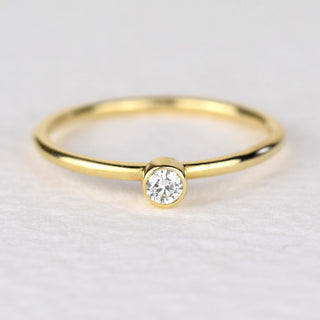 Andromeda - 3mm Diamond Gold Ring