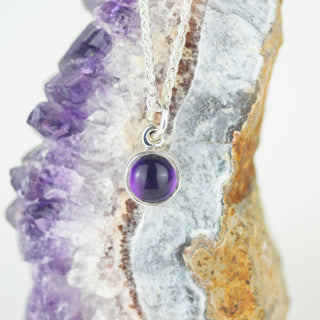 Amethyst Single Gemstone Pendant