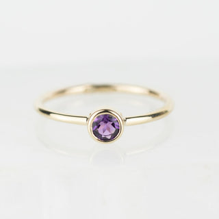 Create Your Own - Andromeda 4mm Gemstone Stacker Ring